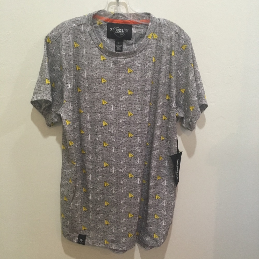 Brooklyn Standard men’s s/s Gray tee. Sz M. NWT!